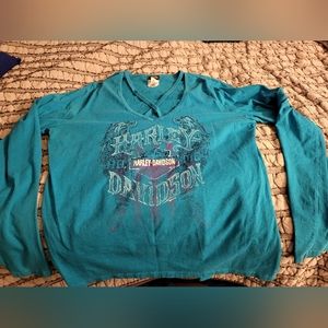 Harley davidson long sleeve shirt